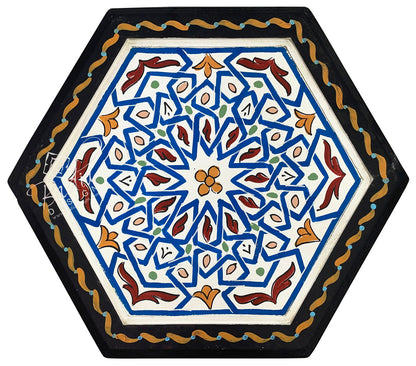 Colorful Hand Painted Side Tables