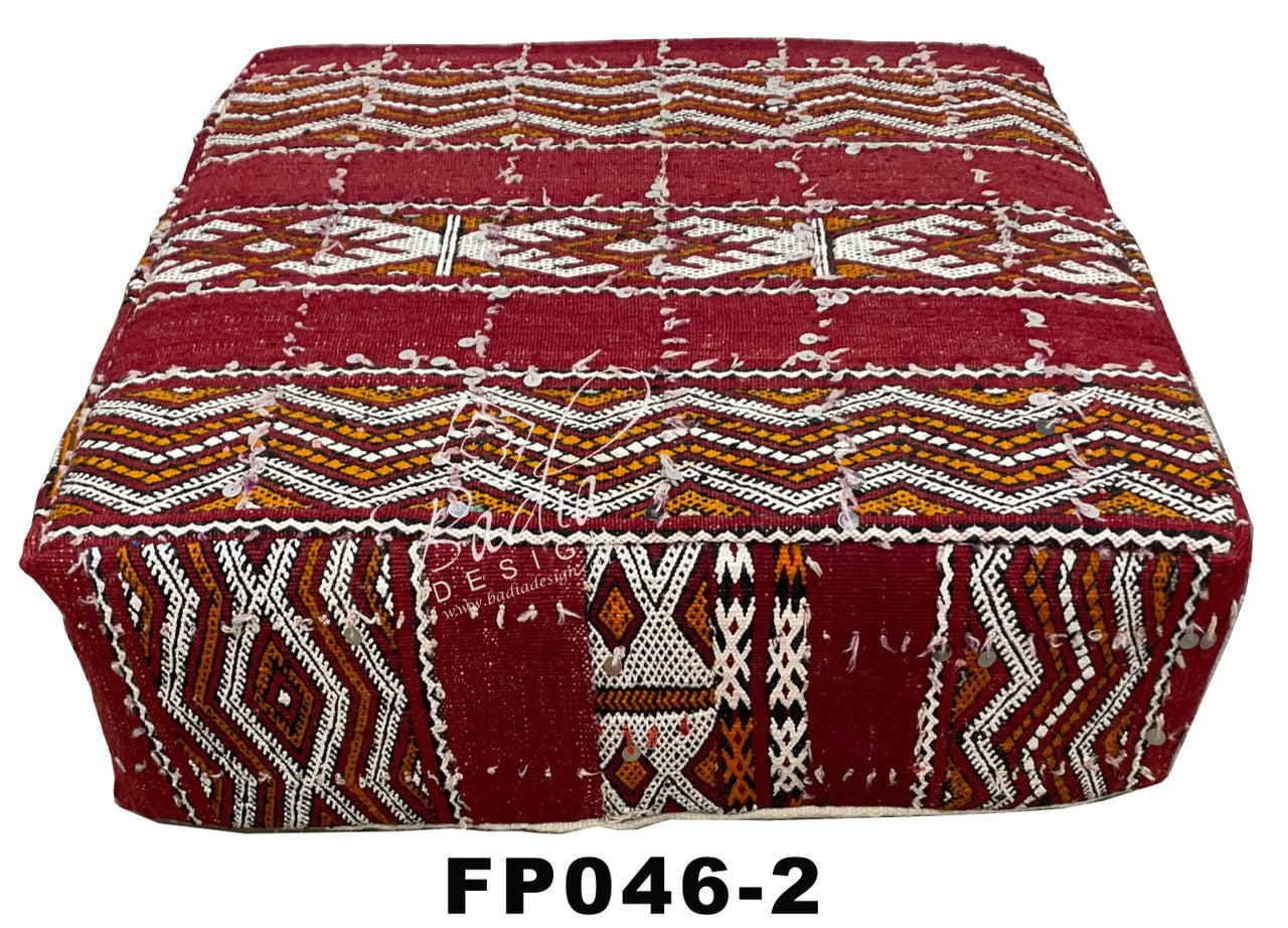 Square Kilim Floor Cushions