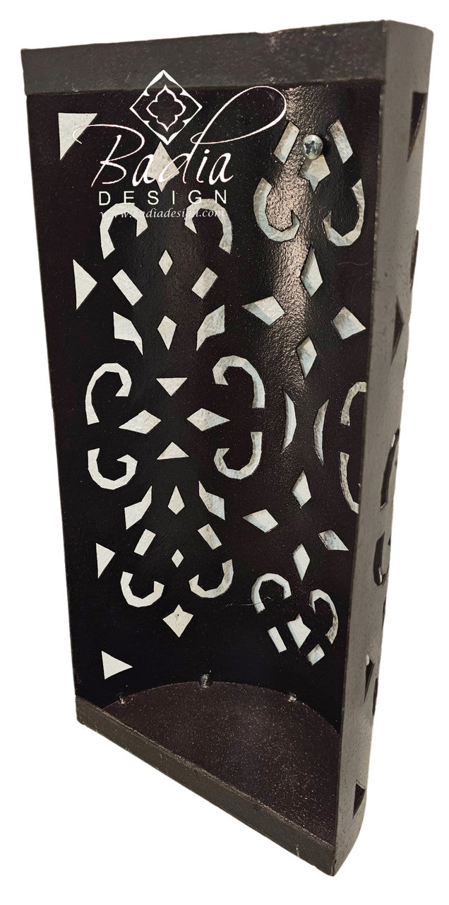Moroccan Rustic Iron Wall Sconce