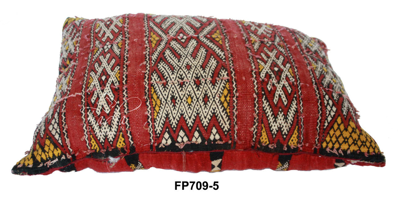 Rectangular Vintage Kilim Pillow