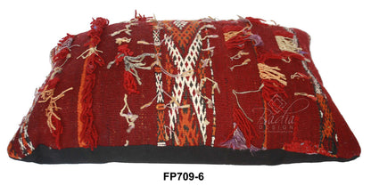 Rectangular Vintage Kilim Pillow