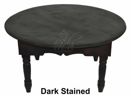Low Cut Round Coffee Table