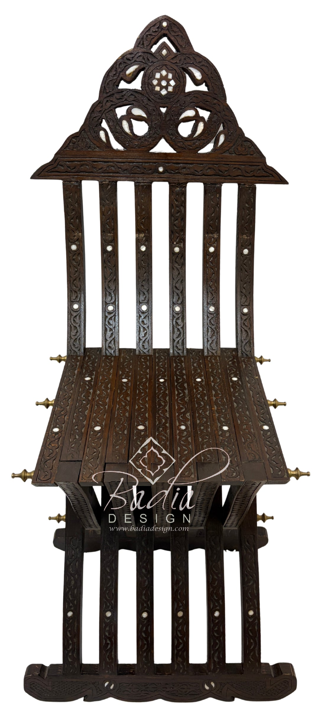 Mother of Pearl Inlay Chair