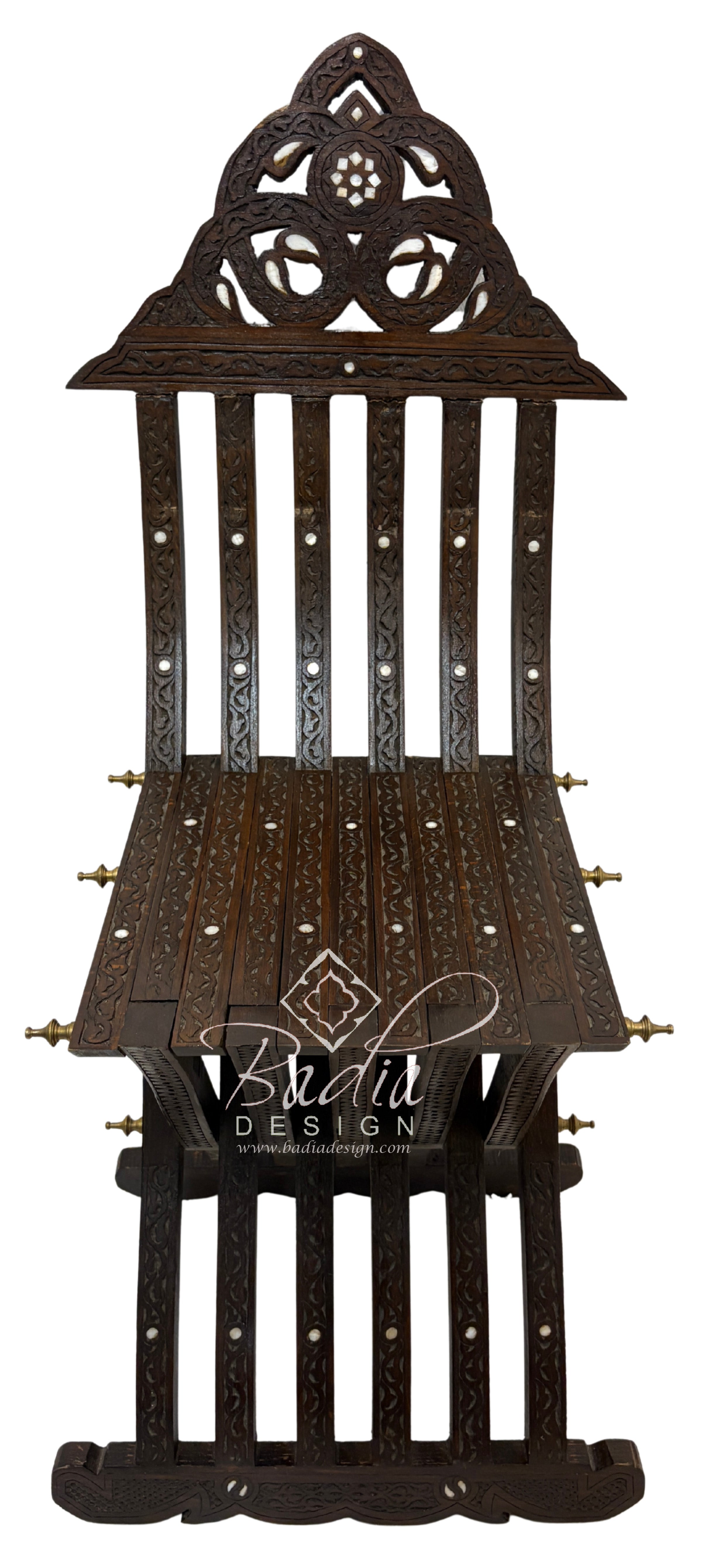 Mother of Pearl Inlay Chair