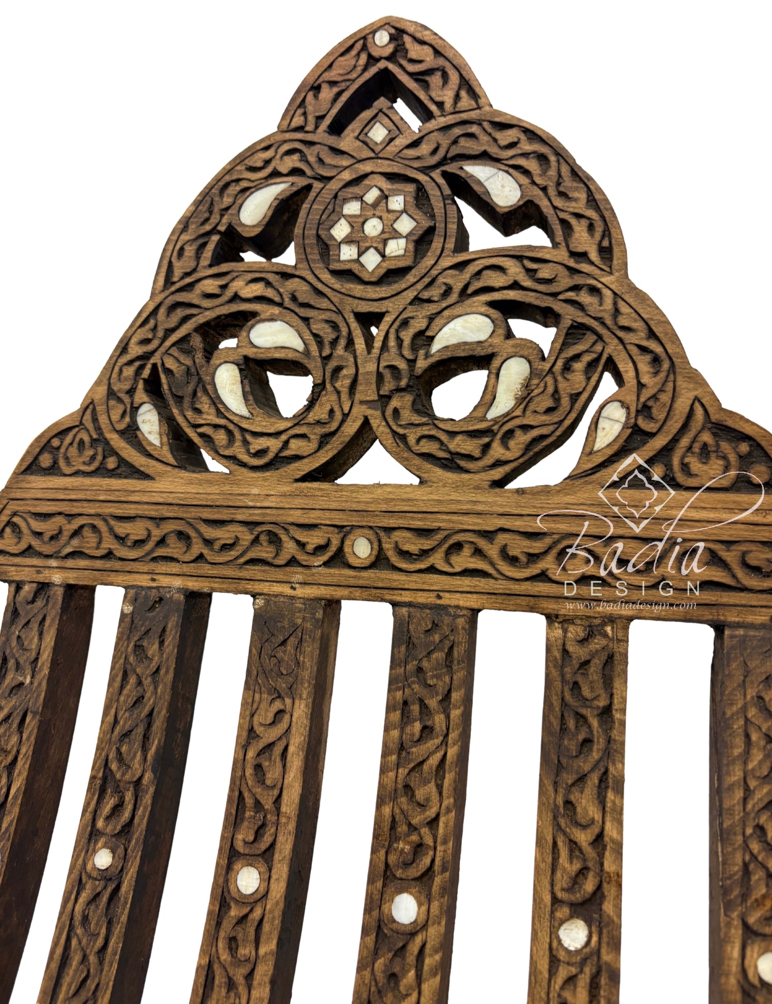 Mother of Pearl Inlay Chair