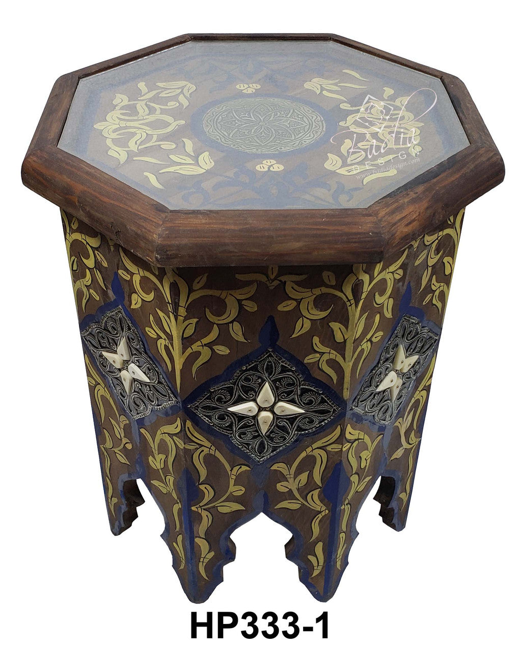 Multi Color Hand Painted Side Tables
