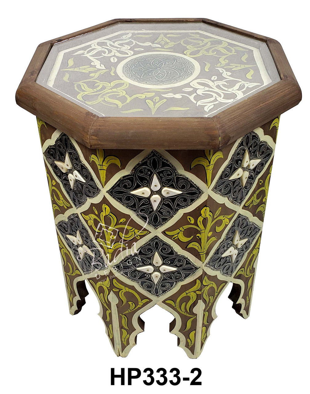Multi Color Hand Painted Side Tables