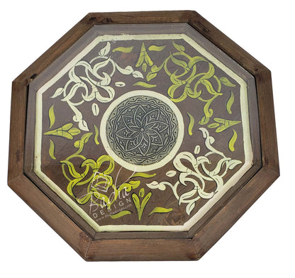 Multi Color Hand Painted Side Tables