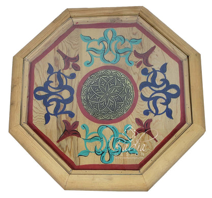 Multi Color Hand Painted Side Tables