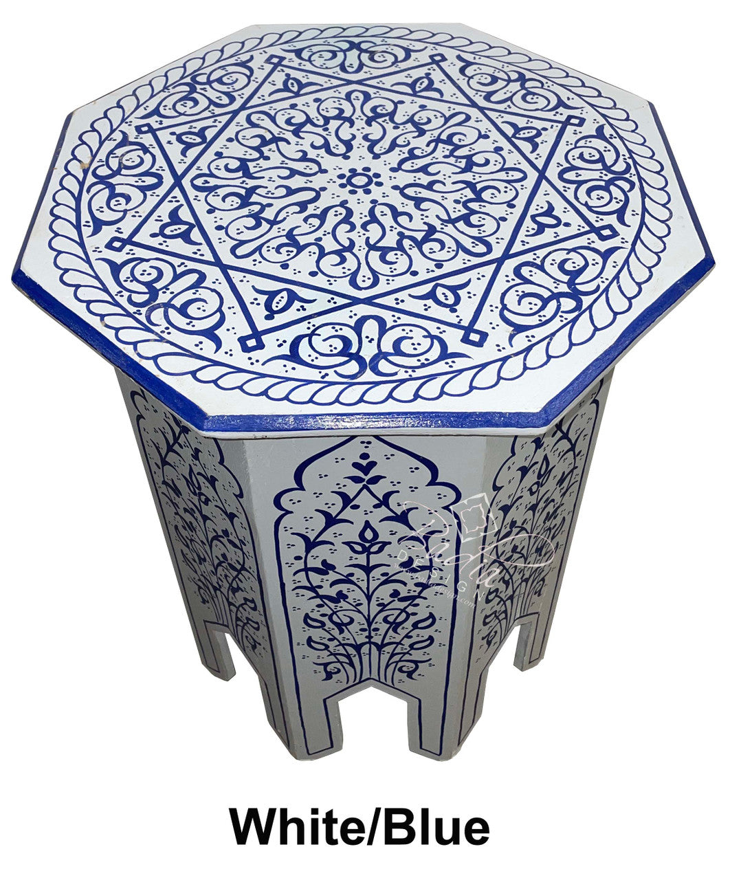 Multi Color Hand Painted Side Tables