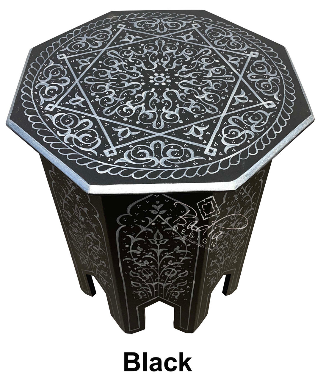 Multi Color Hand Painted Side Tables