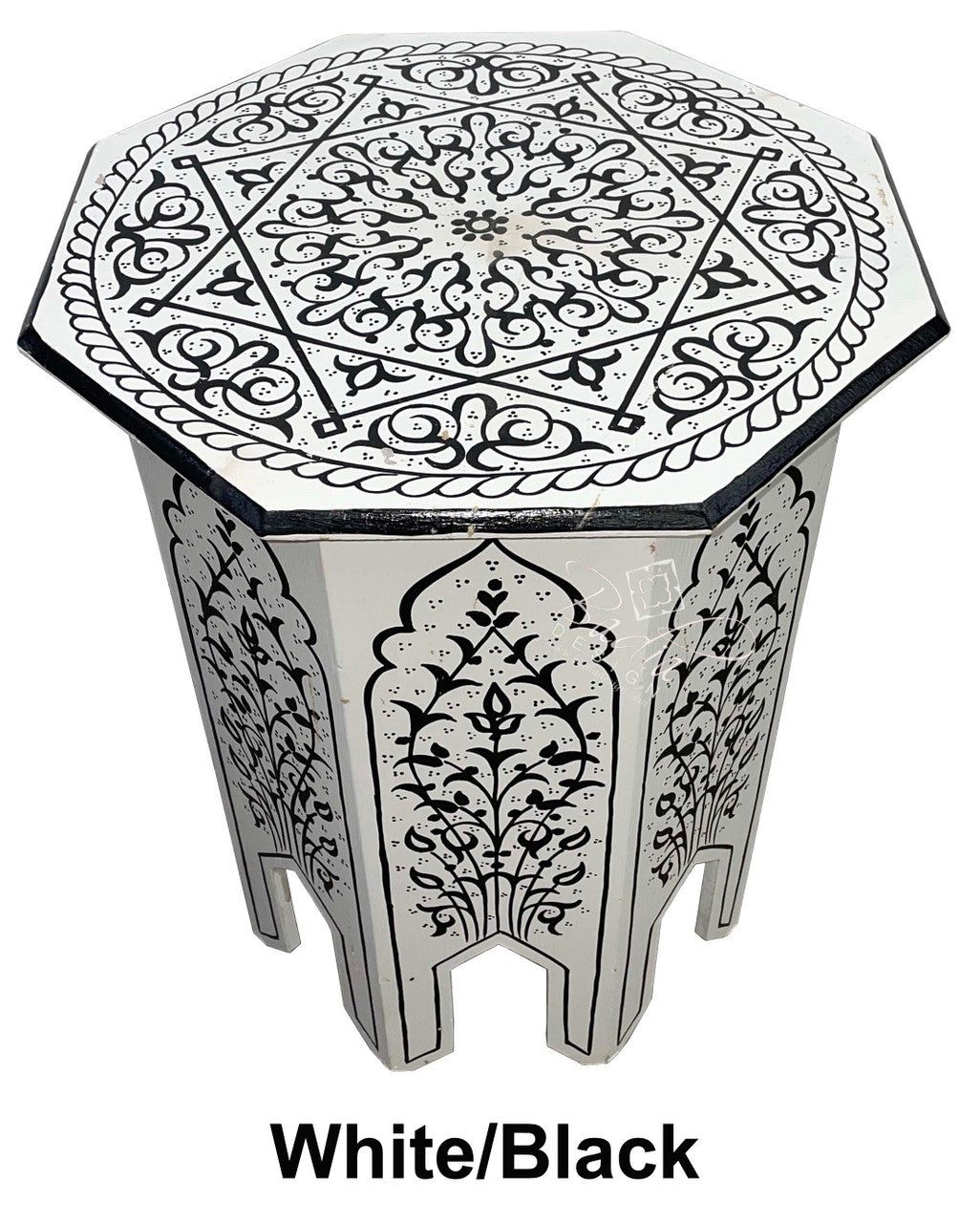 Multi Color Hand Painted Side Tables