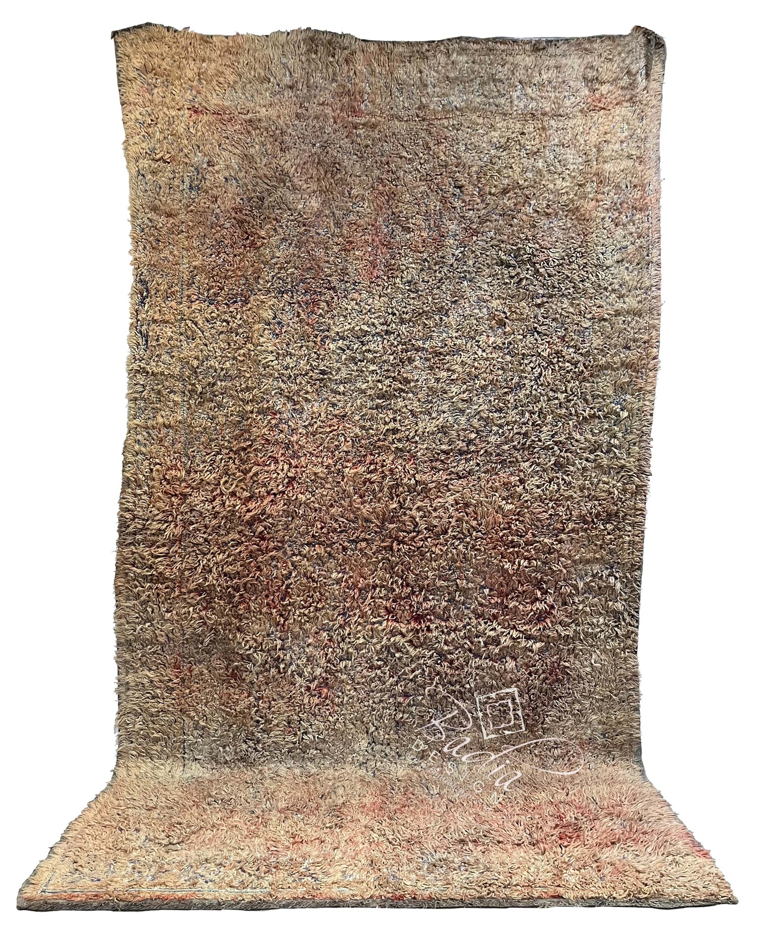 Large Multi-Color Moroccan Handmade Berber Rug