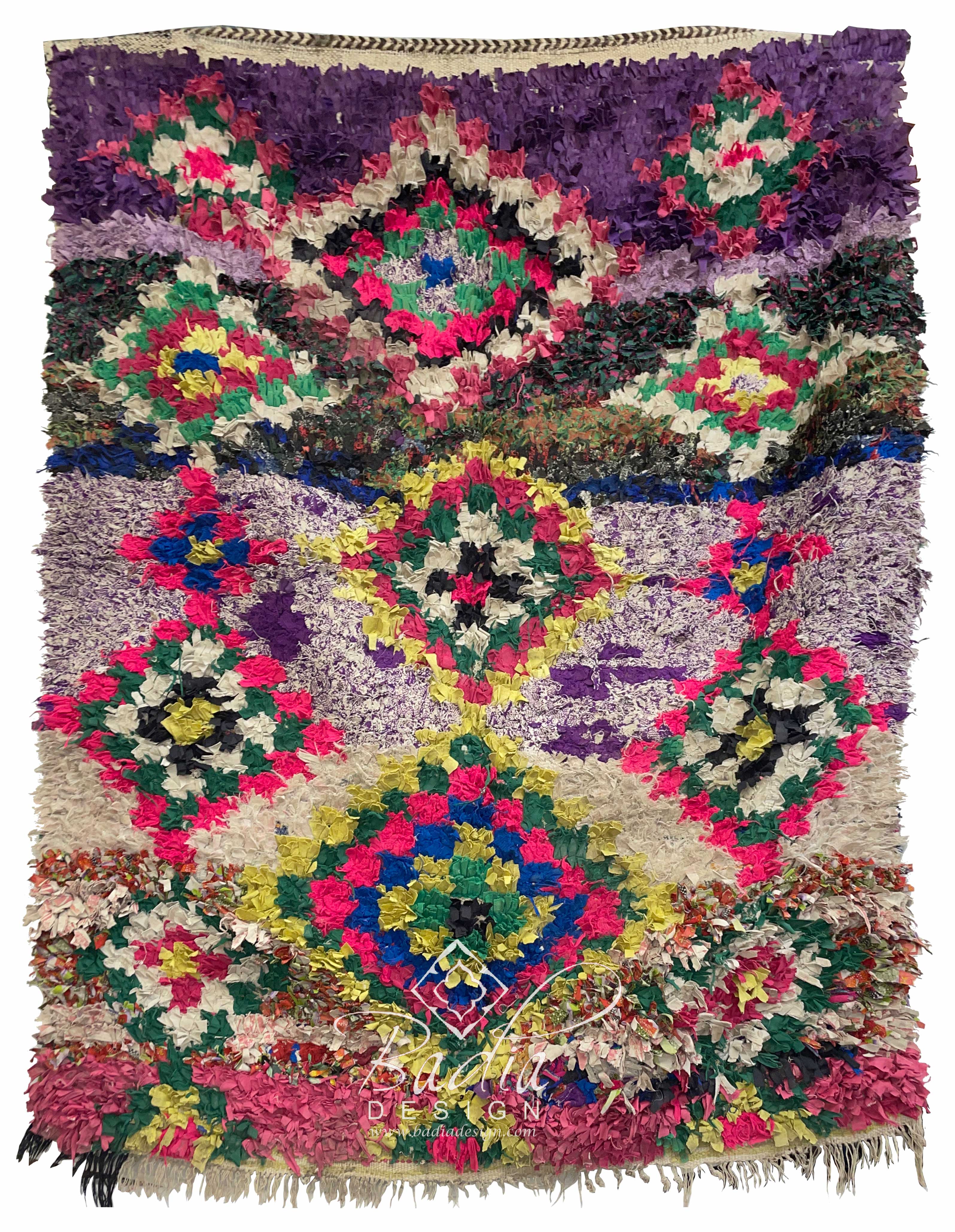 Small Multi-Color Shaggy Rug
