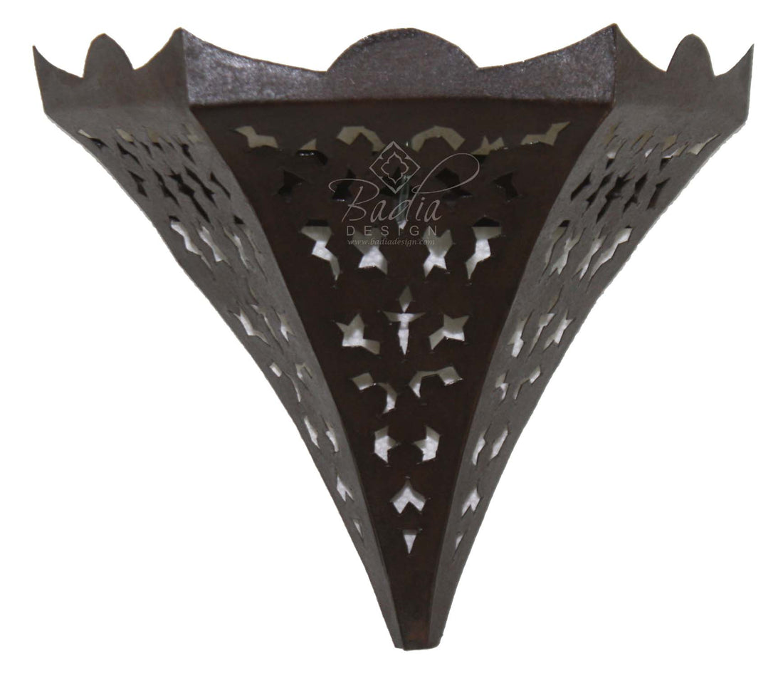 Moroccan Rustic Iron Wall Sconce