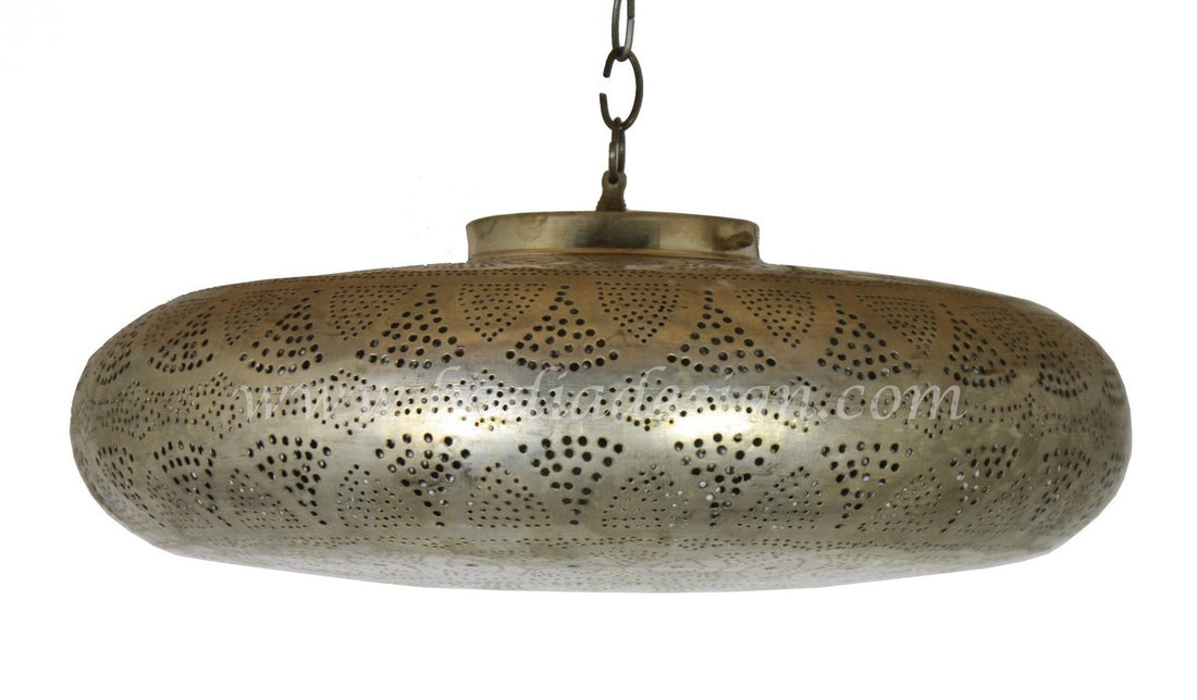 Saucer Shaped Silver Light