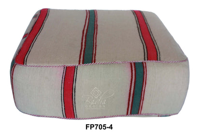 Square Shaped Kilim Floor Cushion