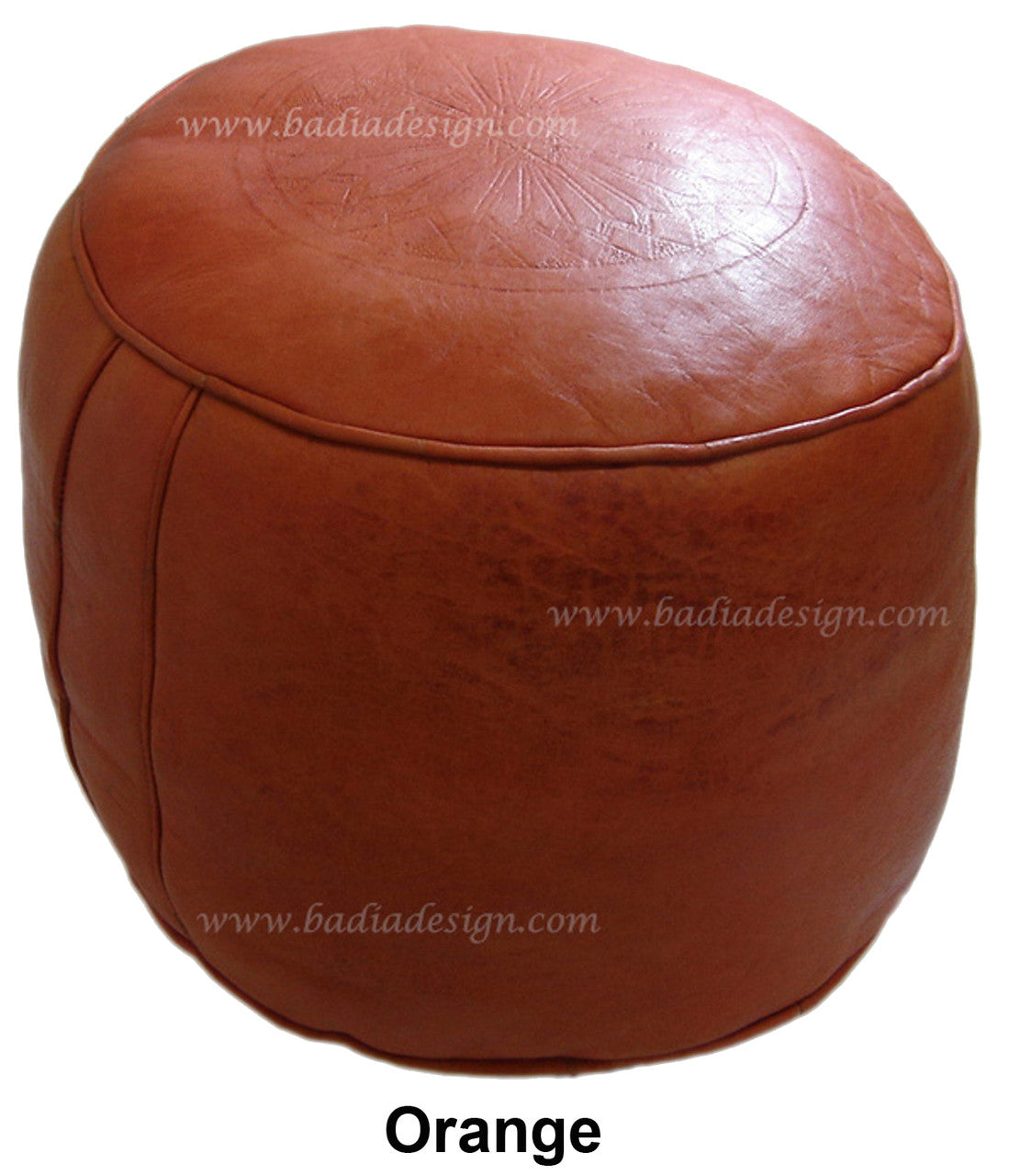 Moroccan Tall Premium Leather Ottoman