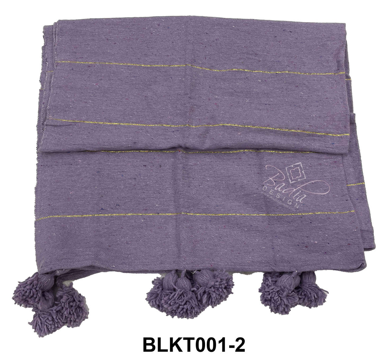 Throw Blankets with Pom-Poms