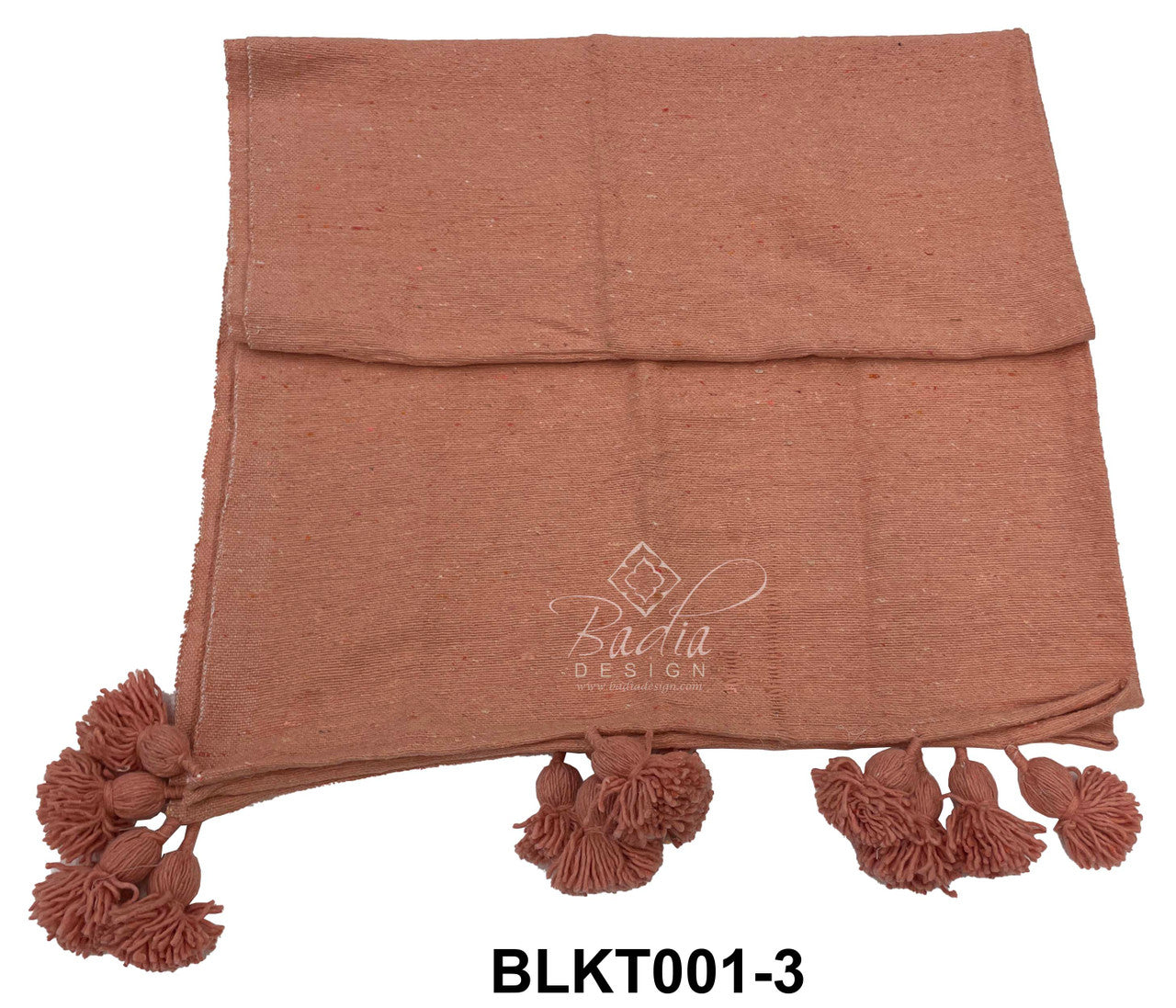 Throw Blankets with Pom-Poms