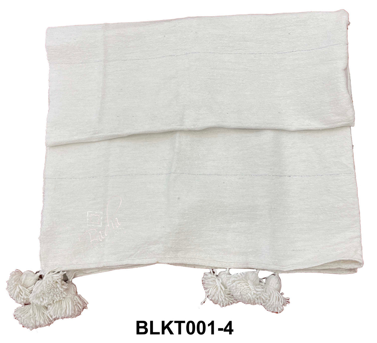 Throw Blankets with Pom-Poms