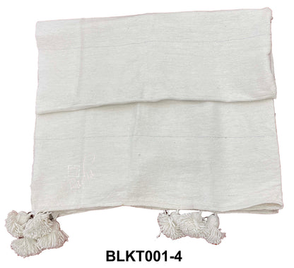 Throw Blankets with Pom-Poms