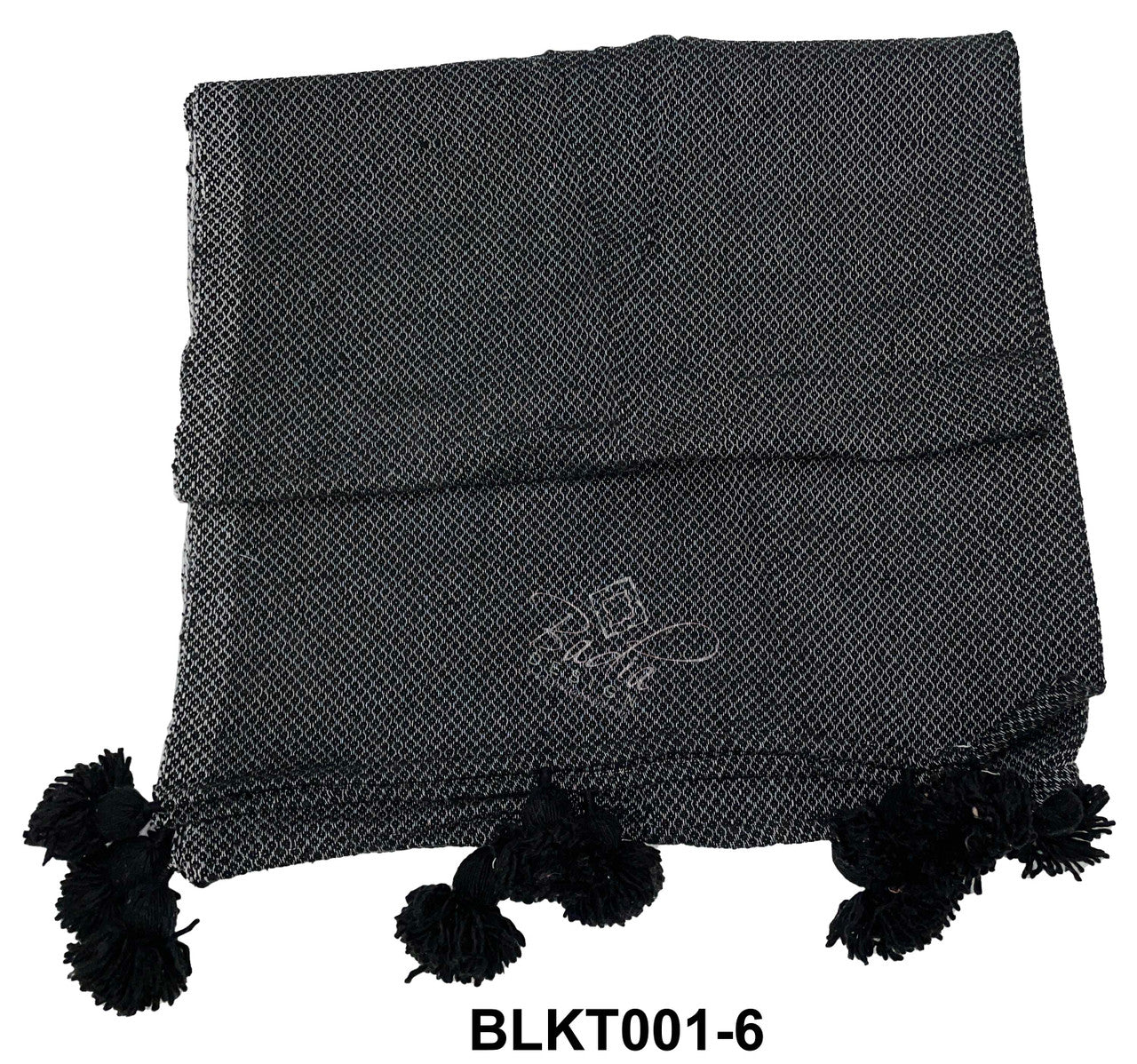 Throw Blankets with Pom-Poms