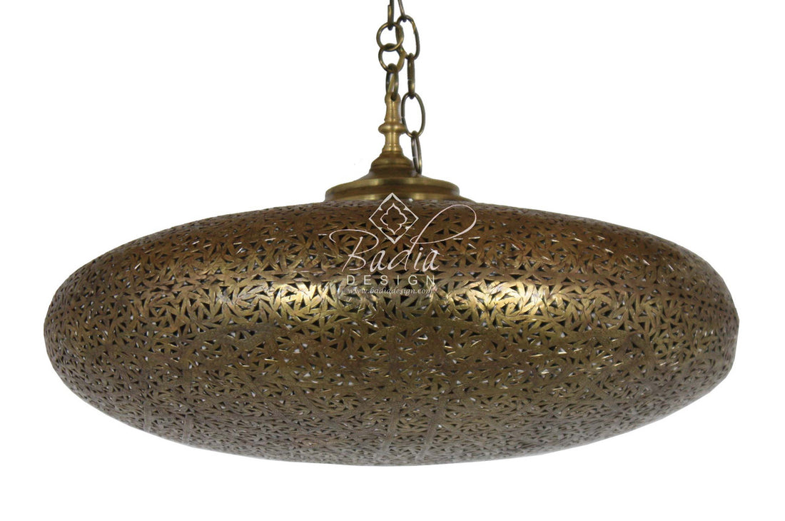 UFO Shaped Brass Lantern