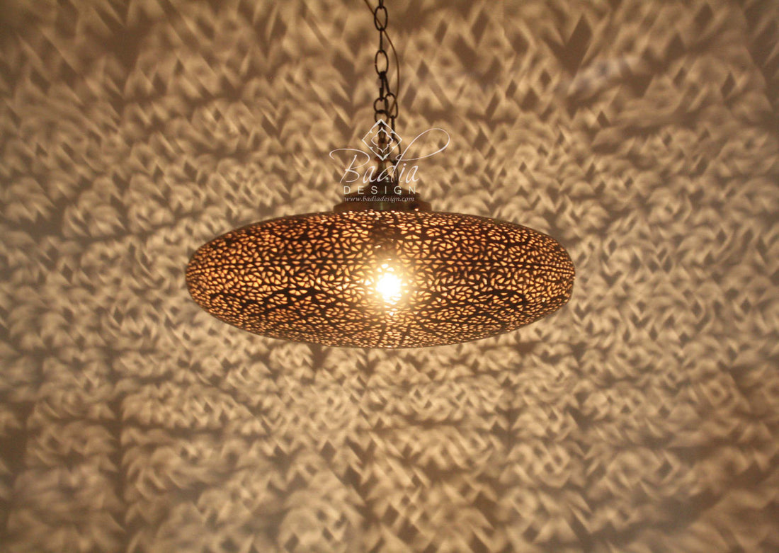 UFO Shaped Brass Lantern