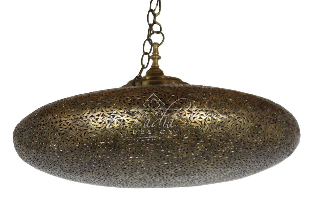 UFO Shaped Brass Lantern