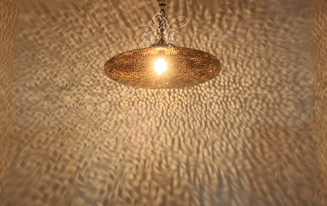 UFO Shaped Brass Lantern