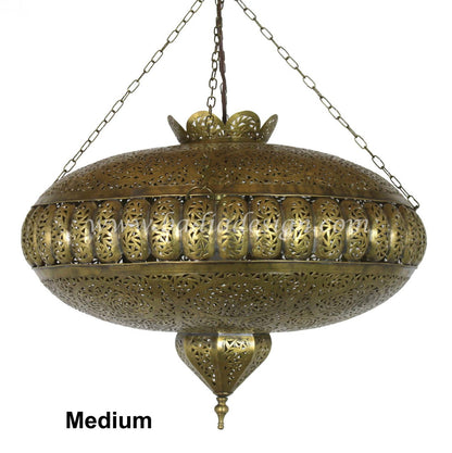 Oblong Shaped Brass Lantern