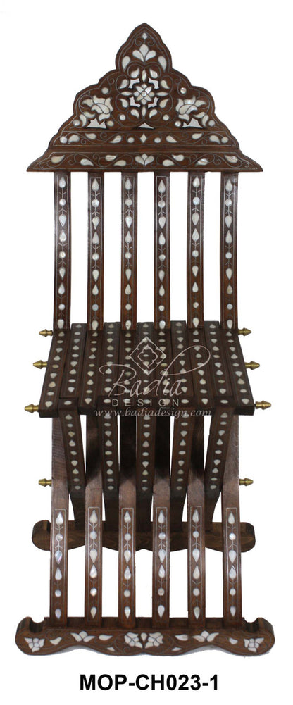 Mother of Pearl Inlay Chair