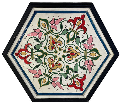 Colorful Hand Painted Side Tables