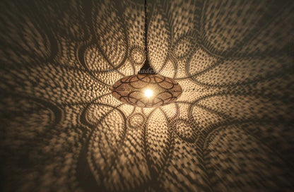 Moroccan Brass Pendant Light