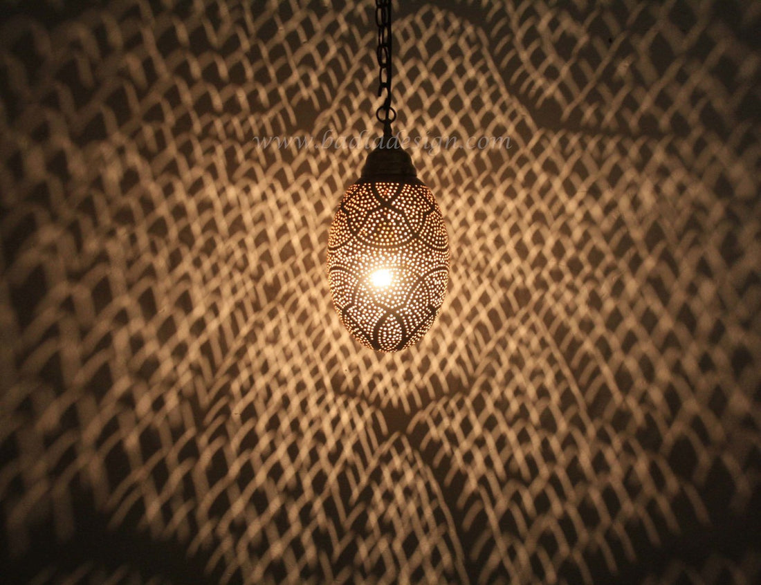 Moroccan Brass Pendant Light