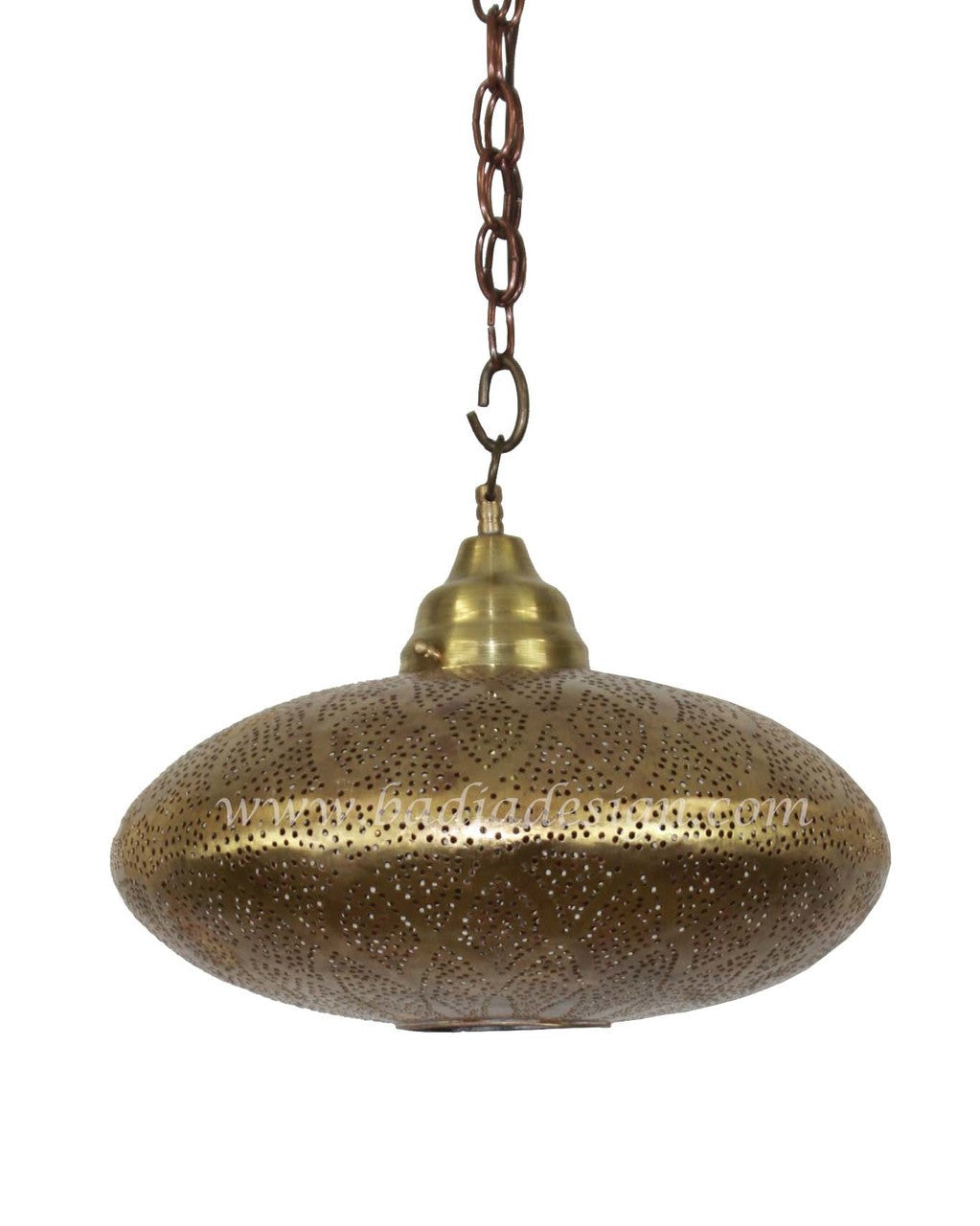 Moroccan Brass Pendant Light