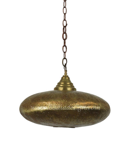 Moroccan Brass Pendant Light