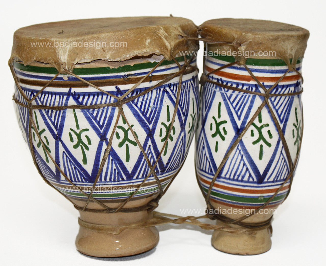 Moroccan Ceramic Drum Set