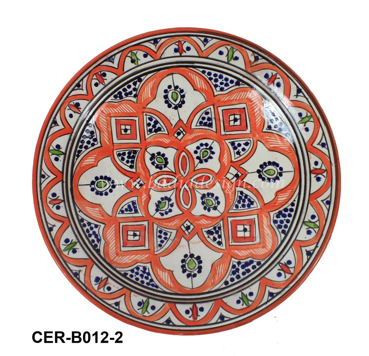 Hand Painted Ceramic Plate