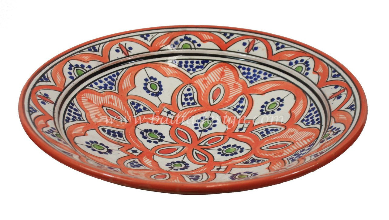 Hand Painted Ceramic Plate