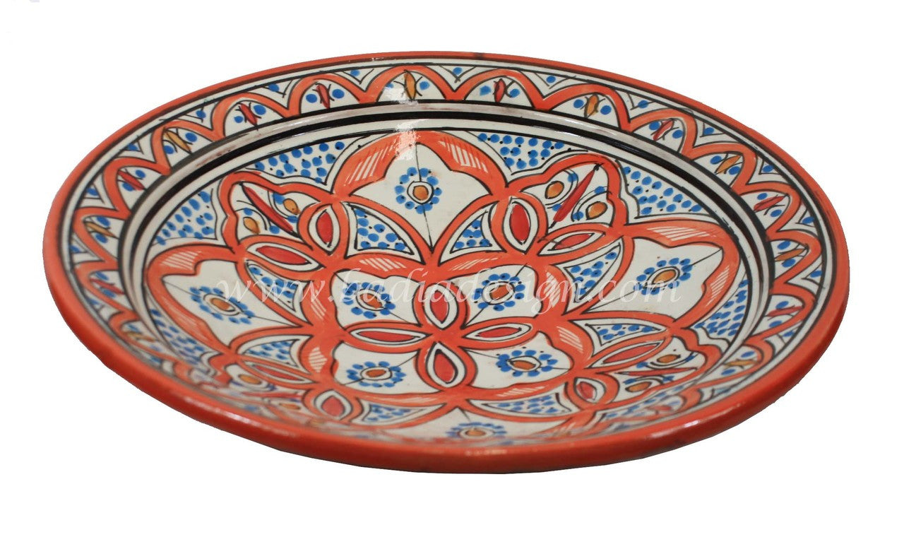 Hand Painted Ceramic Plate