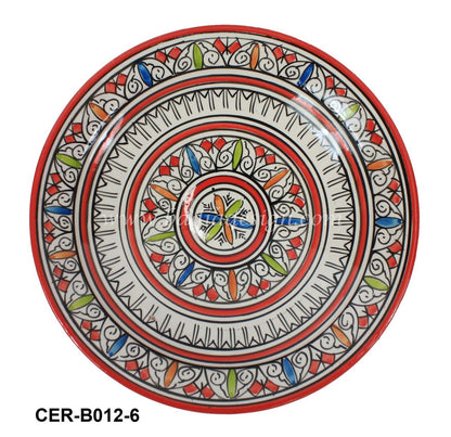 Hand Painted Ceramic Plate