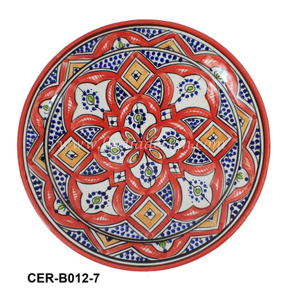 Hand Painted Ceramic Plate