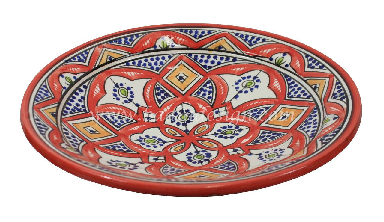 Hand Painted Ceramic Plate