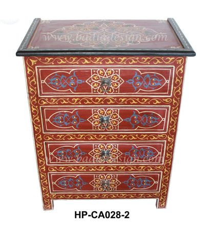 Hand Painted Cedar Nightstand