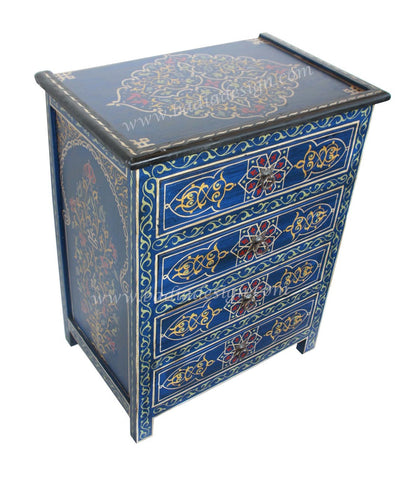 Hand Painted Cedar Nightstand