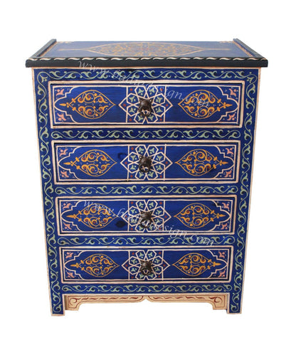 Cedar Hand Painted Nightstand