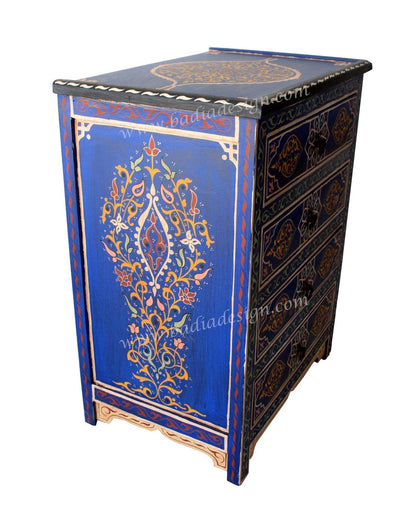 Cedar Hand Painted Nightstand