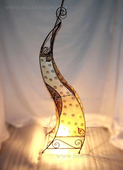 Moroccan Henna Floor Lamp